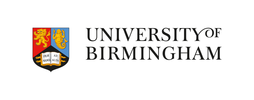University of Birmingham logo.